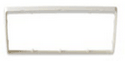 100-948 Trim Plate - White