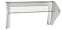 100-962 Perspex Weather Shield For Door/Room Station