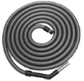 VAC-125 10m Silver hose with BEP, steel nozzle & screw